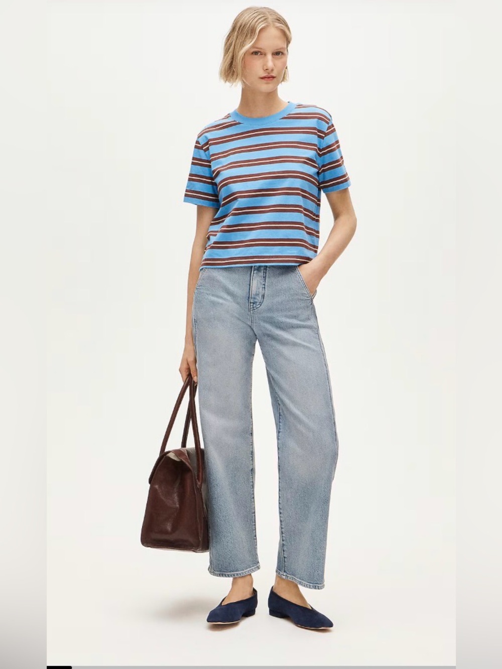 NWT J.Crew 31T/Tall Tall utility slim-wide jean in Rosie Wash